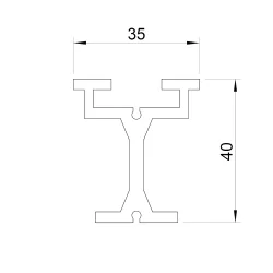 TRUMPF 95 - Track, straight, 300cm