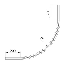 TRUMPF 95 - Track, Curved - with Splice