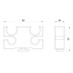 TRUMPF 95 - Double Top Cord Guide