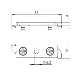 G-TRACK Ceiling Mount Bracket