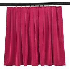 FORTPPE i cherise velour, kongesidefolder