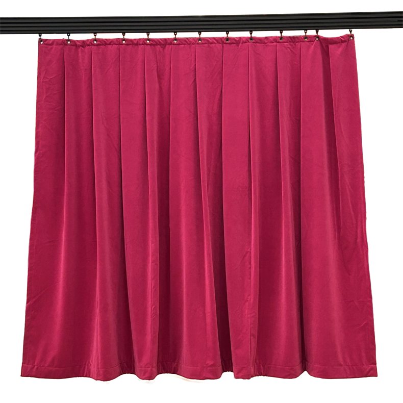 FORTPPE i cherise velour, damesidefolder