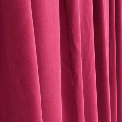 FORTPPE i cherise velour, damesidefolder