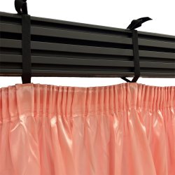 FORTPPE i lyserd satin, Kristall