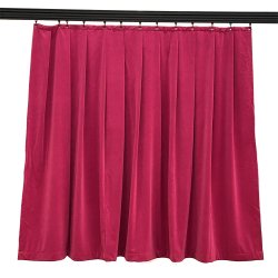 FORT�PPE i cherise velour, damesidefolder