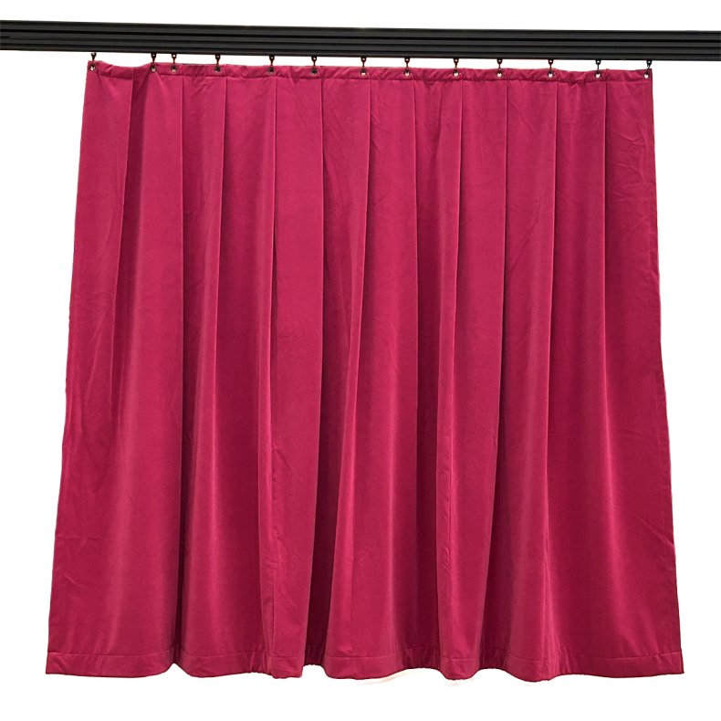 FORT�PPE i cherise velour, damesidefolder