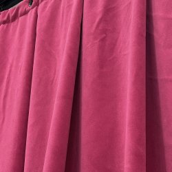 FORT�PPE i cherise velour, damesidefolder